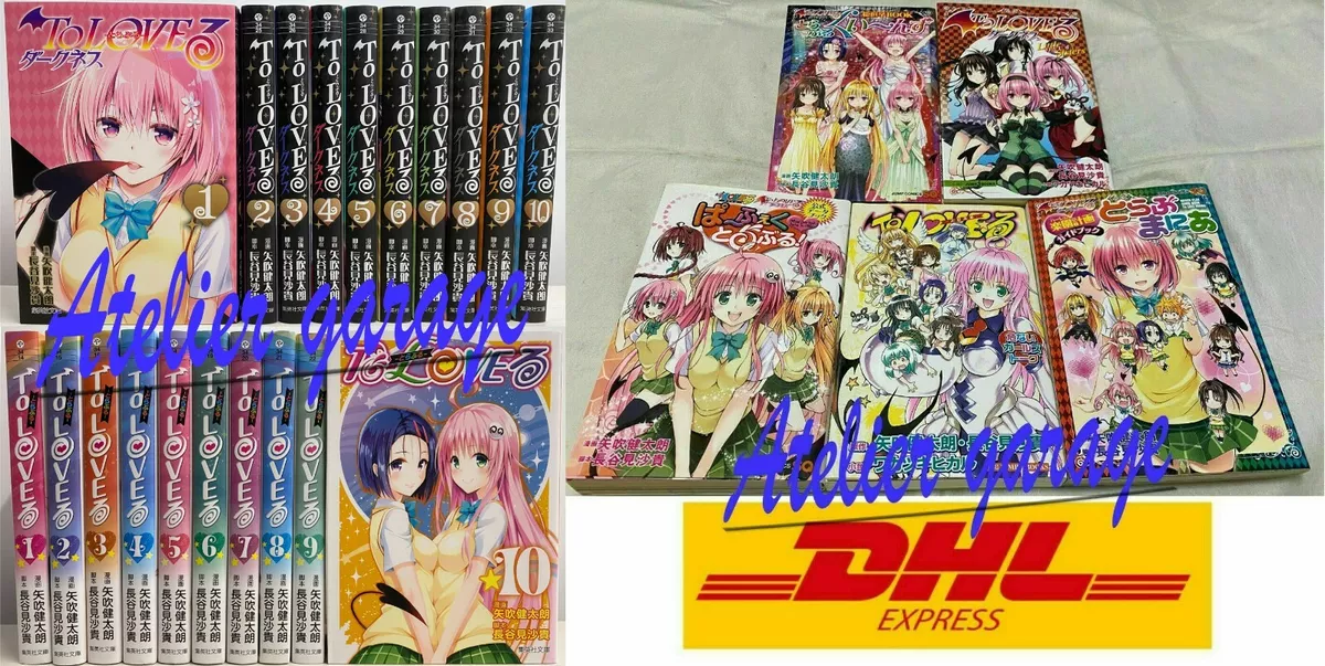 To Love Ru Manga Volumes 9-10