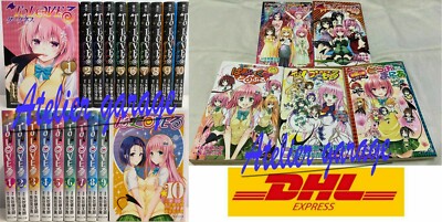 USED To Love-Ru Vol.1-10+Darknes Renewal Edition 1-10+5 25 Set