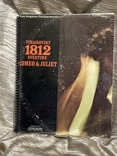Tchaikovsky 1812, Romeo & Juliet-Vintage Vinyl Record Cover Notebook/Journal