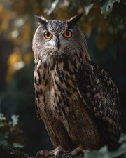 Owl Nature Wall Art Print 8x10 Wildlife Bird Decor - 260330240