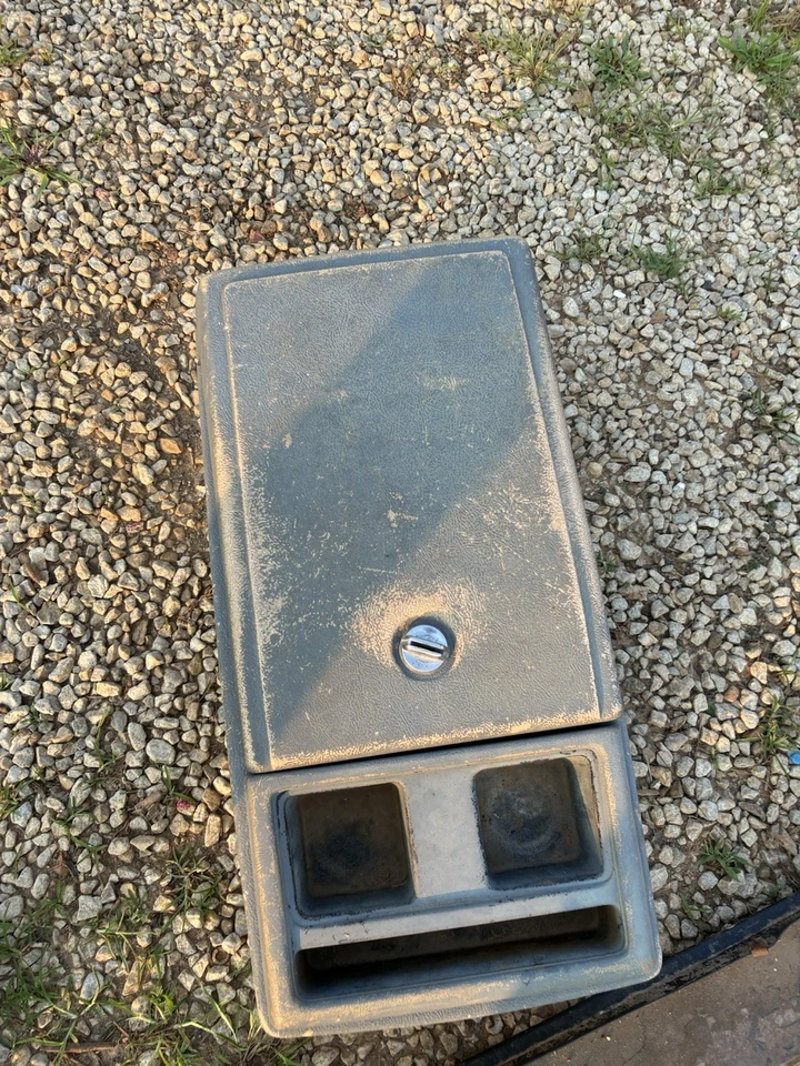 Chevrolet GMC K5 K10 C10 1981 1987 1991 camión blazer gris proyecto consola central Foto 2 de 4