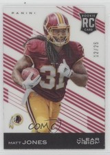 2015 Panini Clear Vision Rookie Red 12/25 Matt Jones #132 fm0