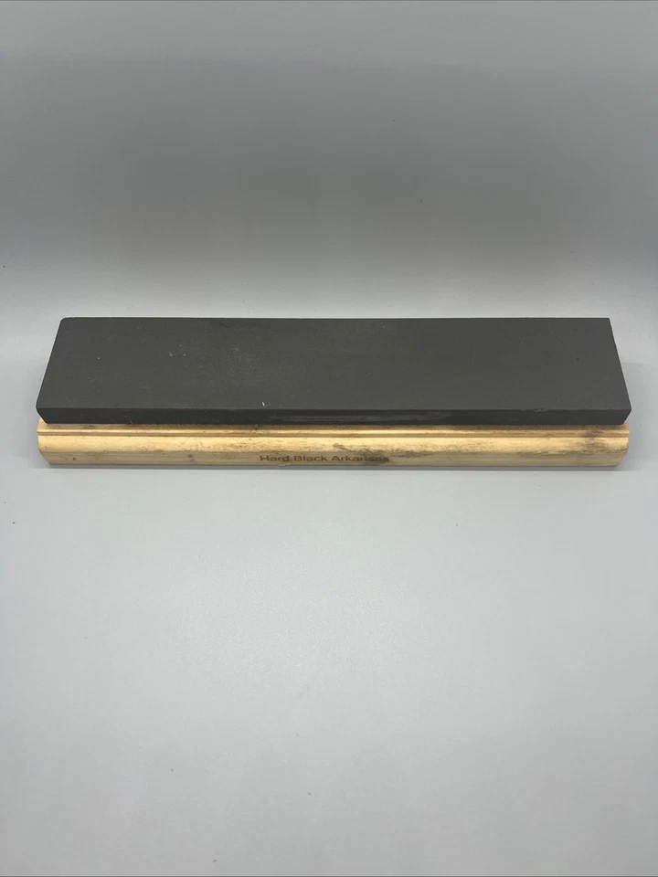 Piedra oleaginosa dura negra quirúrgica de 10"x 2"x 1/2", piedra de afilar, piedra de afilar Foto 2 de 4