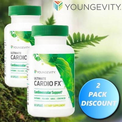 Youngevity Dr. Wallach Ultimate Cardio FX  - 60 capsules (2 Pack)