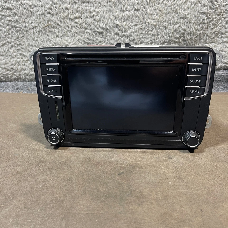 Volkswagen VW Passat 2016-2017 reproductor de CD radio pantalla de visualización OEM 5C0 035 200 B Foto 2 de 4