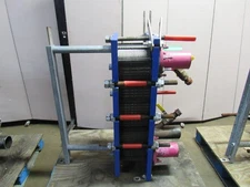 ALFA LAVAL THERMAL PLATE HEAT EXCHANGER M10-MFG 44PLATES 14-1/2"X35" 2011YR