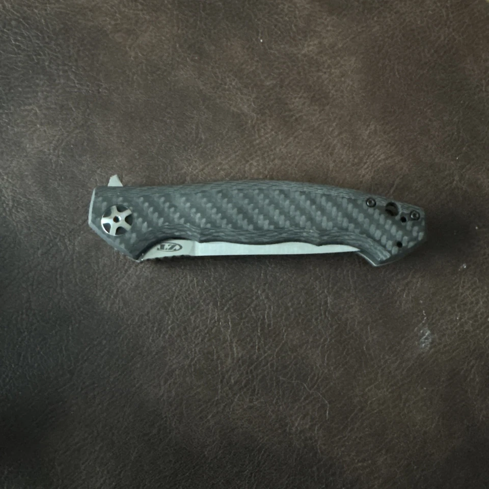 Cuchillo Plegable Zero Tolerance 0452CF Envío Gratis Grabado Personalizado Disponible Foto 3 de 3