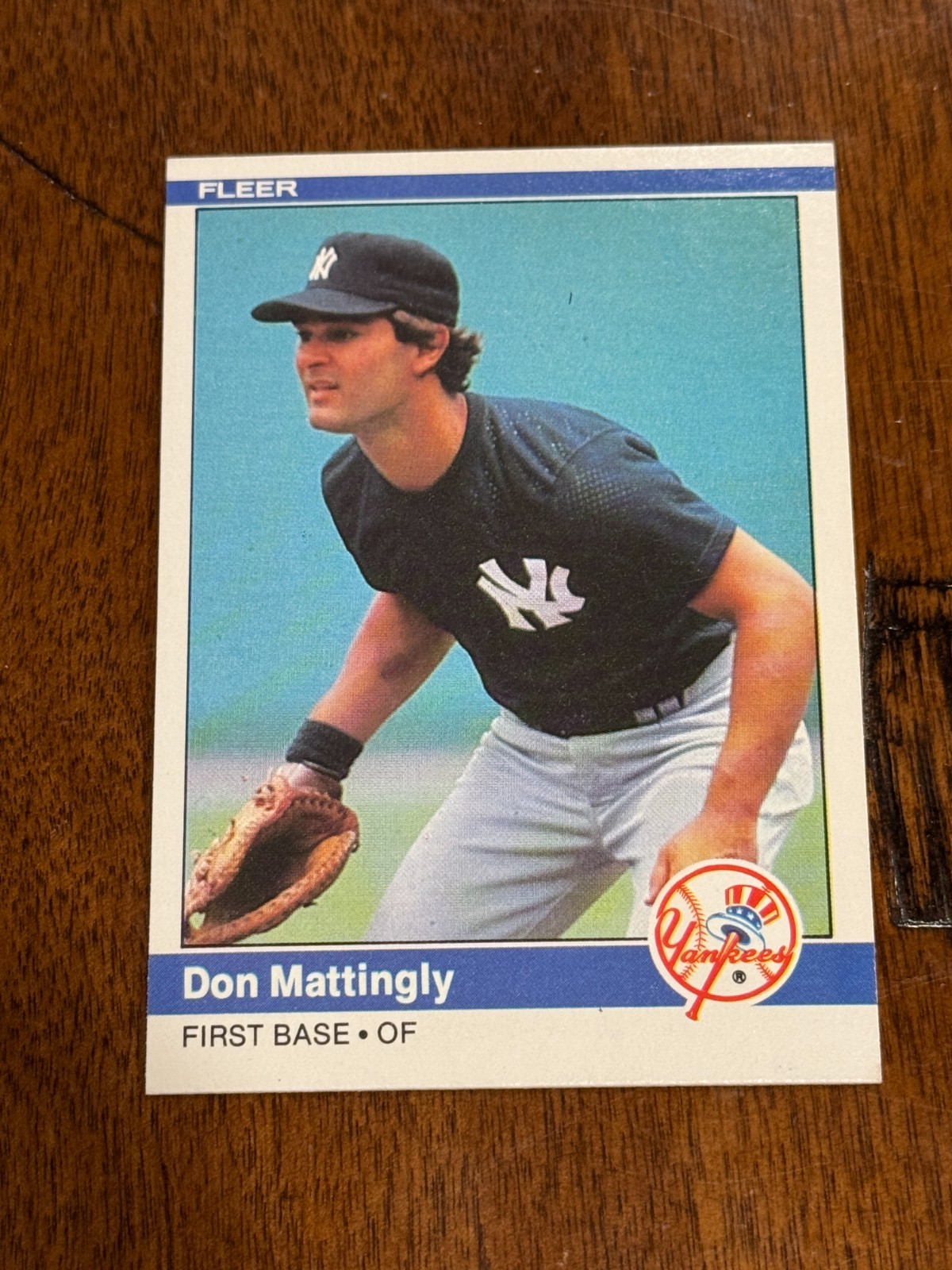 1984 Fleer - Don Mattingly #131 RC New York Yankees