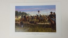 Keith Rocco Assault on Beverly’s Ford Road Signed Numbered Print w Commentary