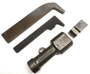 Nice 4 Pc Bucking Bar Aircraft Tool Lot