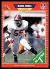 1989 Pro Set Derrick Thomas Rookie #498 (Off Centered)