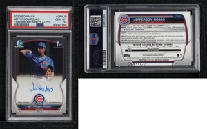 2023 Bowman Chrome Prospect Auto Jefferson Rojas #CPA-JR PSA 10 GEM MT Auto
