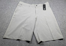 Adidas Shorts Mens 38 Gray Golf Chinos Performance Stretch Ultimate 365 10 Inch