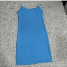 ZARA Blue Tight Short Dress For Women
