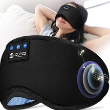 LOVE EYE Sleep Headphones Bluetooth 5.4 Sleeping Eye Mask Wireless Hi Res Audio