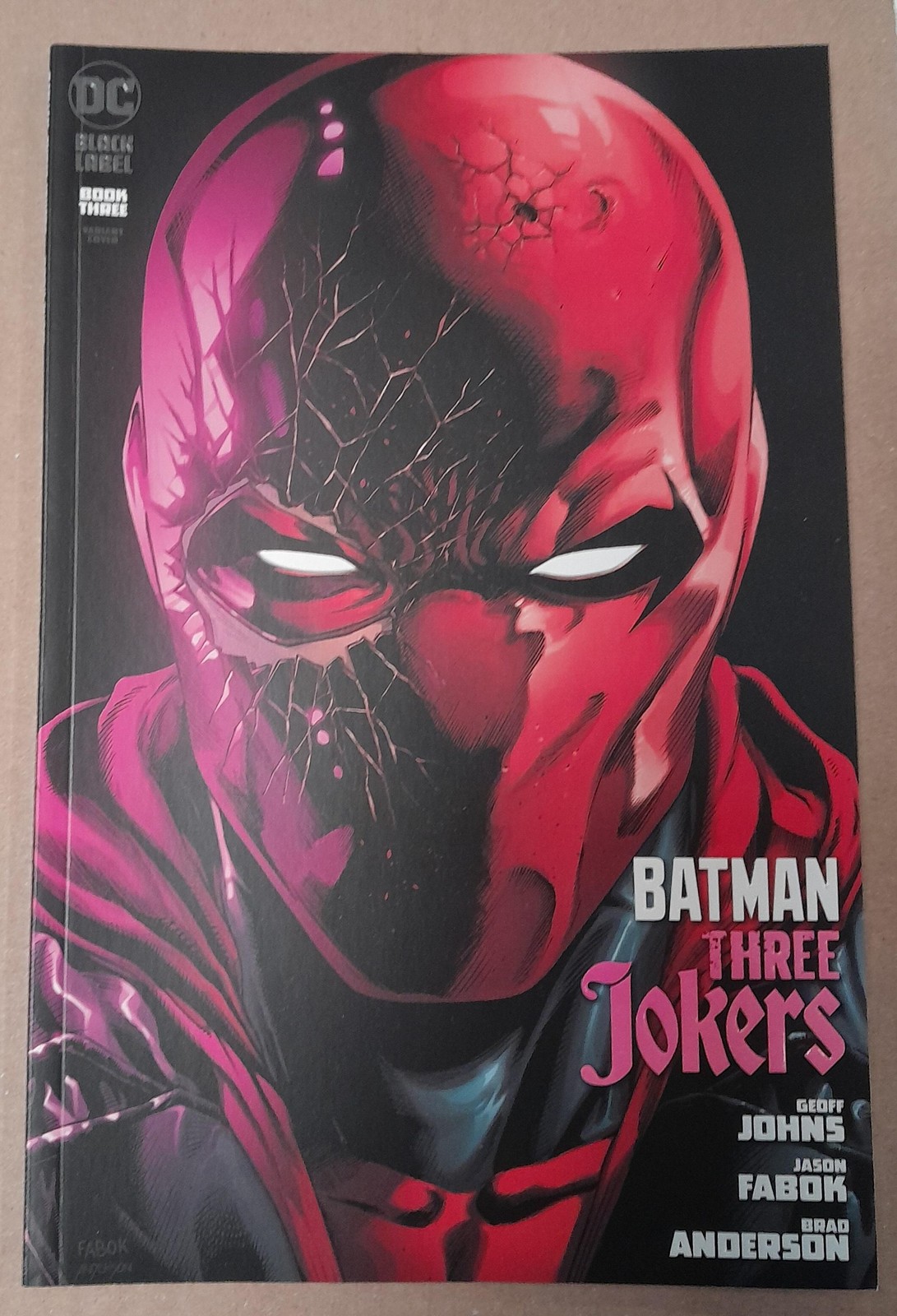 Batman Three Jokers #3 (Of 3) Jason Fabok Variant Edition Comic