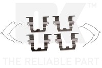 ZubehöRsatz Scheibenbremsbelag Nk 7932095 FüR Mazda 626 Gv 3 Station Wagon Gd