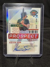 2024 Panini Prospect Edition - Kevin Sim #147 Holo Signatures (AU, RC)