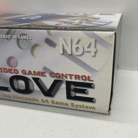 New Factory Sealed Box The Glove Nintendo 64 N64 Controller Super Rare Power NES