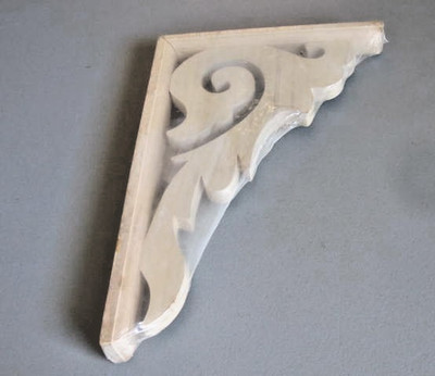 NEW Phoenix Millwork Wood Scroll Bloom Bracket Corbel 14.5'' FD 206 USA