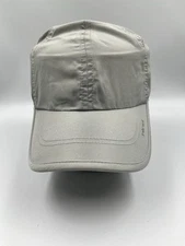Hind Cycling Hat Adult One Size Moisture Wick Vented Adjustable Gray Hat