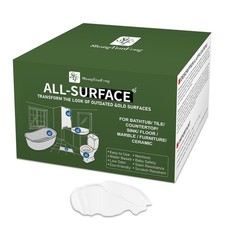 Ceramic Tub & Tile Refinishing Kit (White) 32Oz, Waterproof Low Odor for Bathtub