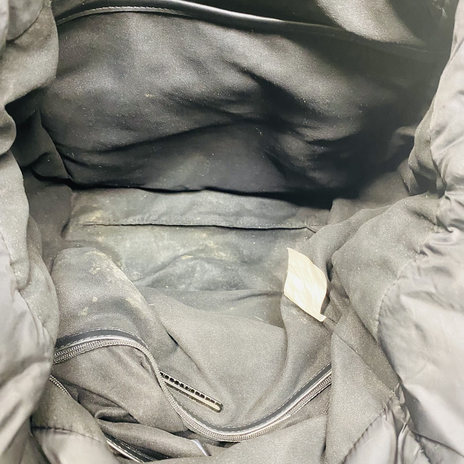 Steve Madden Black Solid Nylon Large Double Handl… - image 4