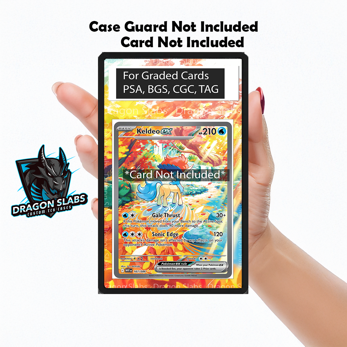 Keldeo EX SIR 167/086 White Flare PSA BGS CGC TAG Extended Art