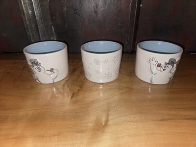 Rae Dunn Ramekin Frosty  The  Snowman Christmas Set 3 Piece