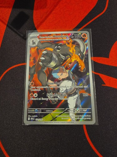 Team Rocket's Houndoom #191/182 Destined Rivals NM Pokemon Card