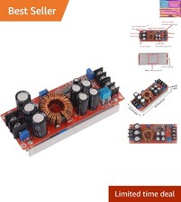 1200W 20A DC Converter Boost Car Step-up Power Supply Module Adjustable Volta...