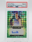 NIKOLA TOPIC 2025-26 FINEST ELECTRIFYING AUTO GREEN GEOMETRIC /75 PSA 10 Q2098