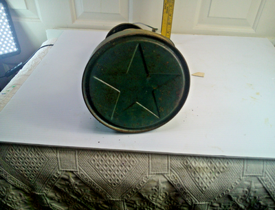 Vintage EMBURY No.2 AIR PILOT LANTERN: Embury Mfg. Co., Warsaw