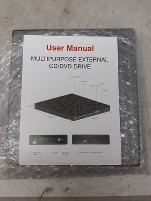 External ODD & HDD Device B31-Y USB 3.0 Type-C SD TF Card Slot