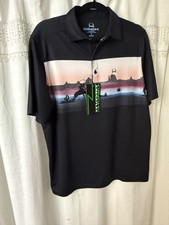 Cinch Polo Shirt Arenaflex SZ S Men's Golf NWT