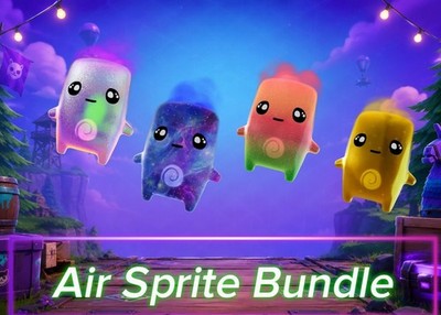 Air Sprite Bundle - Holofoil, Galaxy, Gummy & Gold - you keep it