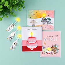 Ausblasbares LED Kerzenlicht für DIY Scrapbo...