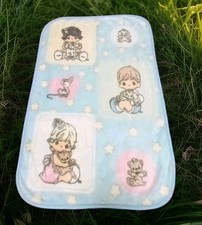 Precious Moments Boys Girls w/Pets Stars Fleece Warm Cozy Baby Blanket