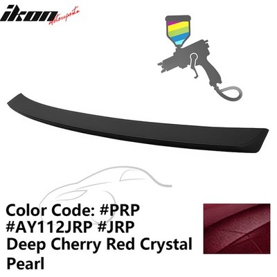 Fits 11-23 Chrysler 300 OE Style ABS #PRP Deep Cherry Red Crystal Trunk Spoiler
