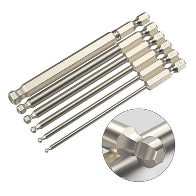 Schraubendreher-Bit 1pc 6.35mm.1/4 Inch)Hex Feine Verarbeitung Legierter Stahl