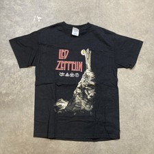 Led Zeppelin Shirt M 00s Y2k Zoso Stairway Ro...