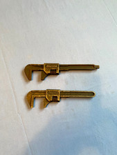 Vintage FORD Adjustable Monkey Wrenches 9 1/4" W/Drain Plug Square and 8"