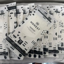 Lot Of 12 Honest Wipes Travel Size 10 Pack,total 120 Wipes Sealed Free Shipping