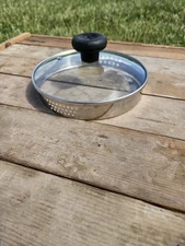 T Fal Lid Replacement to fit 7" Pot Pan Glass Top w/ Steam Vent Heat Proof Knob