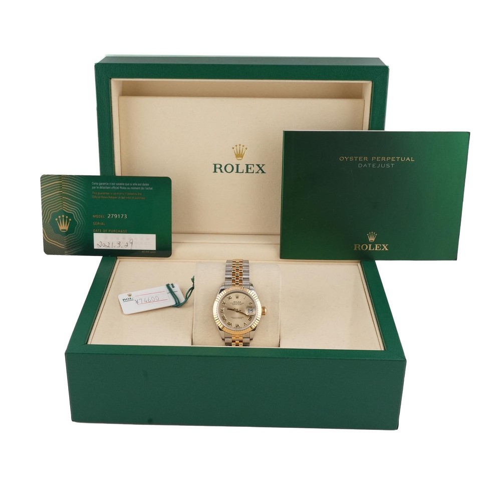 Rolex Lady-Datejust 279173 28 mm White Dial