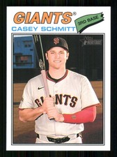 2026 Topps Heritage #27 Casey Schmitt San Francisco Giants 66772