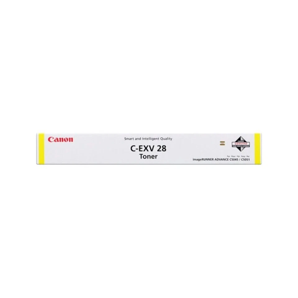 Canon C-EXV28Y 2801B002AA (2801B002) Cartouche de toner Jaune authentique (TVA i - Photo 1/1