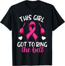 End of Chemo Bell Shirt Women Girls_ Breast Cancer Survivor Gift Unisex T-Shirt