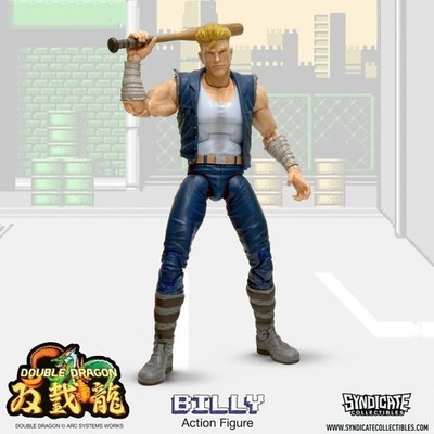 Syndicate Collectibles Double Dragon Billy Lee Deluxe Action Figure
