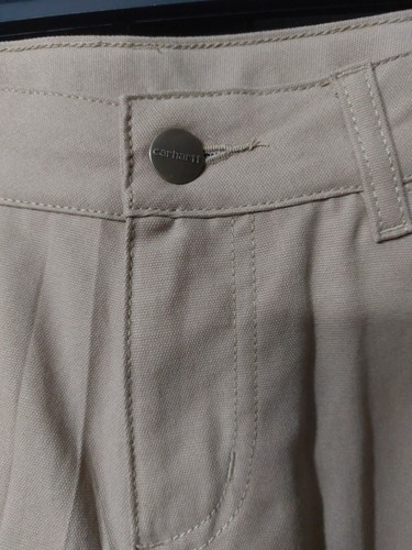 Carhartt Boys Canvas Cargo Work Short Size 10 - Picture 2 of 4